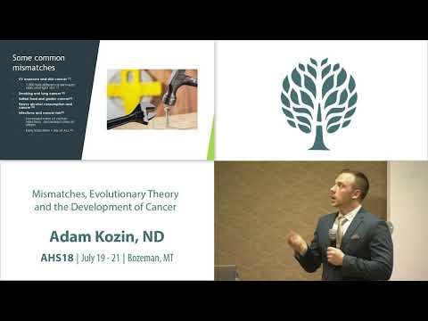 AHS18 Adam Kozin - Mismatches, Evolutionary Theory and the Development of Cancer