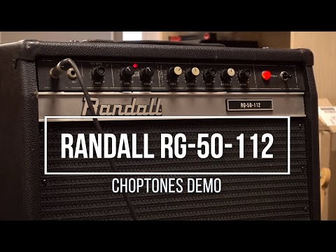 Vintage Randall RG50 RG 50 112 JAGUAR 12" RES-80 Speaker EXC Condition image 8