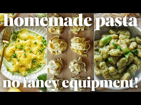 Fresh Pasta for EVERYONE + Vegan & GF Option!