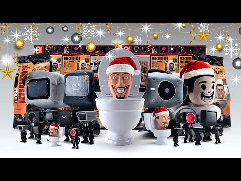🎄SKIBIDI TOILET 🎁 Christmas Mystery Boxes 🎥 | Official Unboxing Compilation! 🚽❄️
