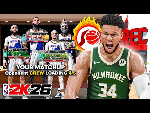 "COMP" RANDOM REC is a NIGHTMARE on NBA 2K26