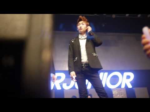 20120308 SUPER JUNIOR LG CF shooting Eunhyuk Talking