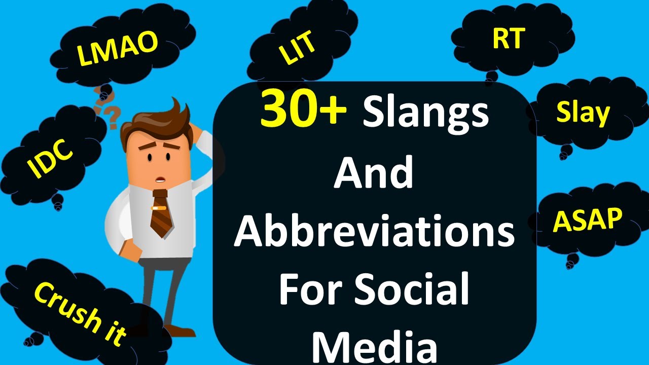 30+ Social Media Slang And Abbreviation| Meaning of LMAO-Meaning Of Lit And Other  Slang | ilmGah