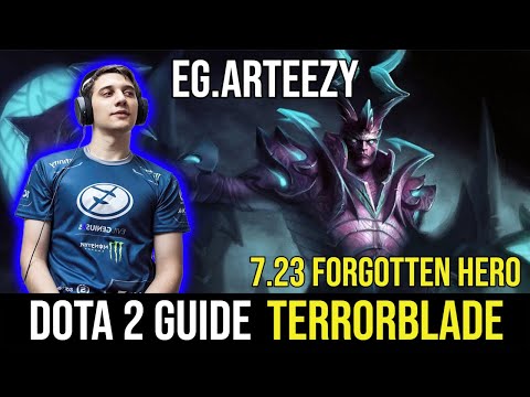 ARTEEZY Terrorblade Safelane DotA 2 Full Gameplays. 900 GPM Farming Machine.