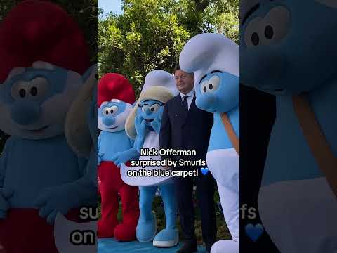 POV: When the Smurfs photobomb you.