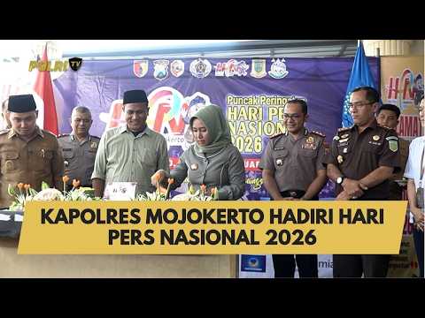 KAPOLRES MOJOKERTO HADIRI HARI PERS NASIONAL 2026