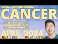 CANCER April 2024 RARE MONTH OPENING DOORS YOU DIDN T KNOW ABOUT Tarot Horoscope ️