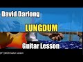David Darlong LUNGDUM Guitar Lesson Perhdan