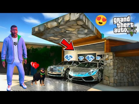 Franklin and Chop Found New Most Ultimate Secret Garage Door in His House GTA 5