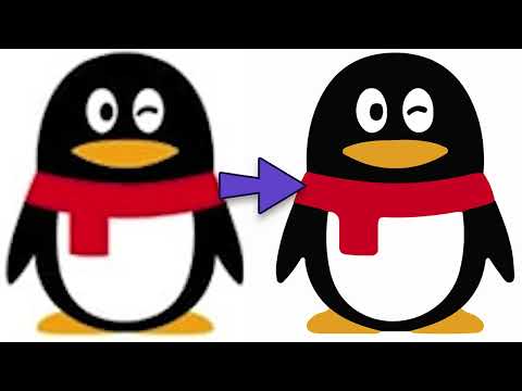 Making a scalable vector SVG from a low quality JPEG image