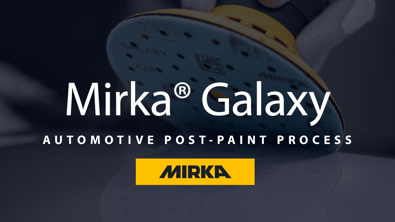 Mirka Galaxy - Automotive Post Paint Process