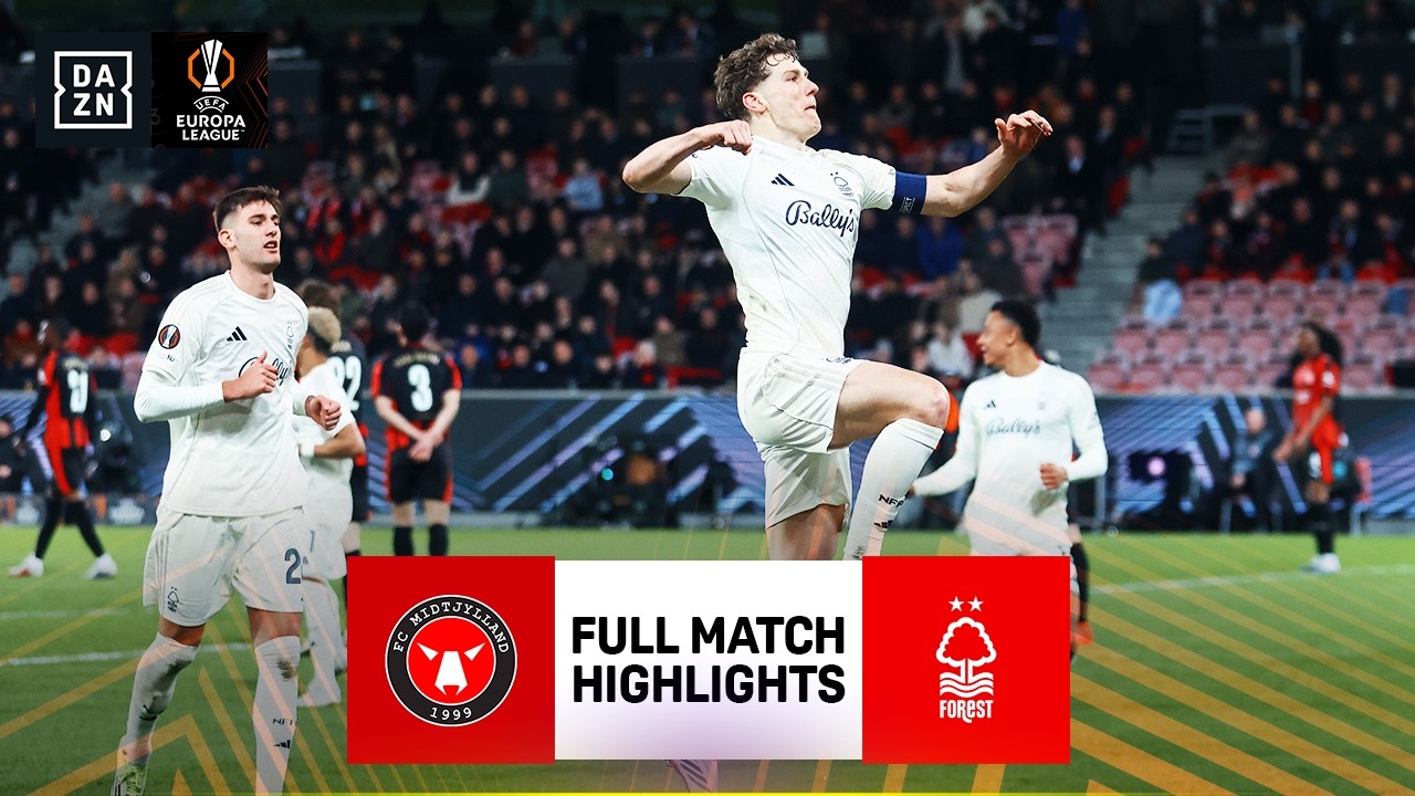 FC Midtjylland vs Nottm Forest | UEFA Europa League Highlights | Round Of 16 | Leg 2 | 2025-2026