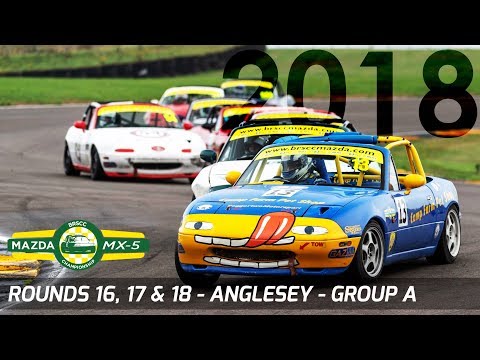 2018 BRSCC Mazda MX-5 Championship - Anglesey Rnd 16, 17 & 18 (Group A)
