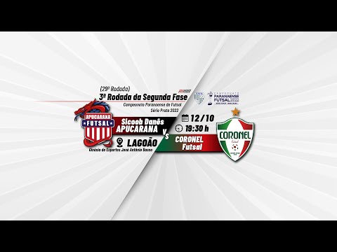 SICOOB/DANÊS APUCARANA FUTSAL X CORONEL FUTSAL