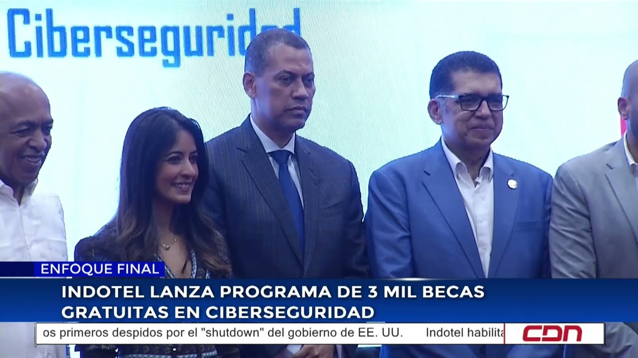 Indotel launches a program of 3,000 free cybersecurity scholarships