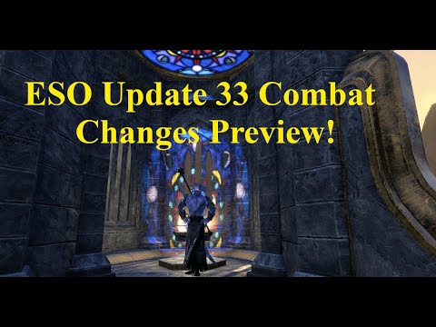ESO Update 33 Combat Changes Overview