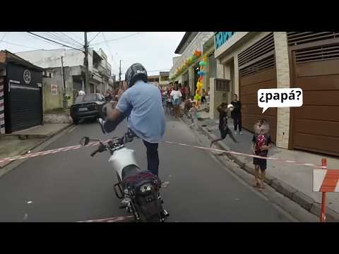 7 Persecuciones Policiales en Moto MÁS IMPACTANTES!