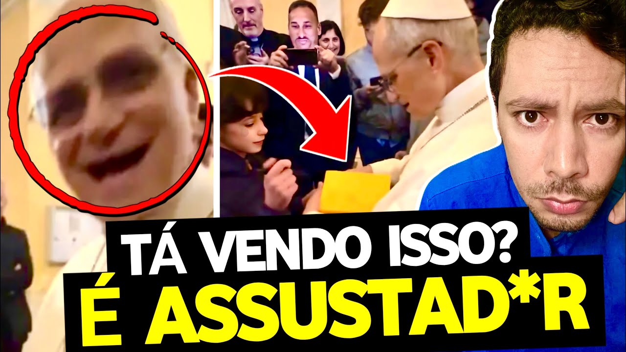 O PAPA LEÃO PODE SER O ÚLTIMO POR CAUSA DISSO! Quem tem olhos veja enquanto há tempo! Papa Leão XIV
