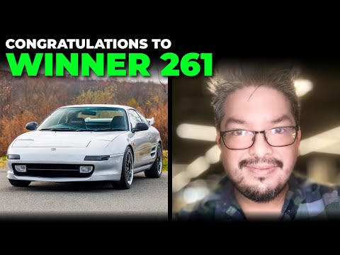 Meet Winner 261 Brandon Vickers from Irving, Texas who Won our Toyota MR2 at PrimeDriven.com