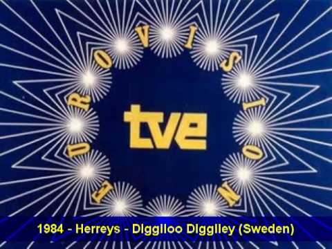 1984 - Herreys - Diggiloo Diggiley (Sweden).