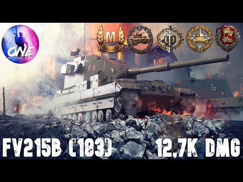 WOT CONSOLE | FV215b (183) | 12,7k DIRECT DMG | @DanteSSVK