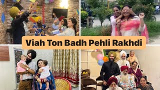 Rakhdi Celebration 🎉| Rakhdi Banan Time So Gayi 🤭| MeetPreet Vlogs