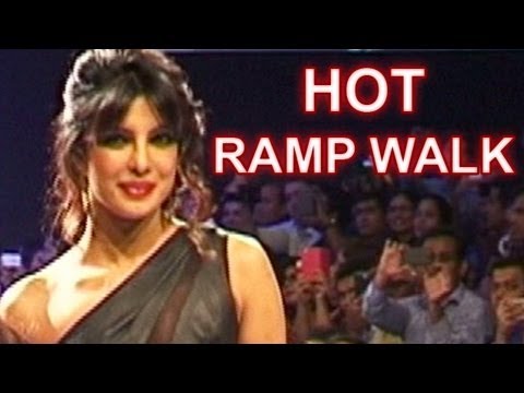 Priyanka Chopra walked the ramp for Michele Bohbot