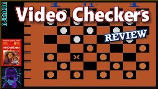 Video Checkers - on the Atari 2600 - with Commentary !!