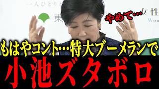 【小池百合子】※何を答えても特大ブーメラン…【佐藤沙織里 消費税 東京都議会本会議】