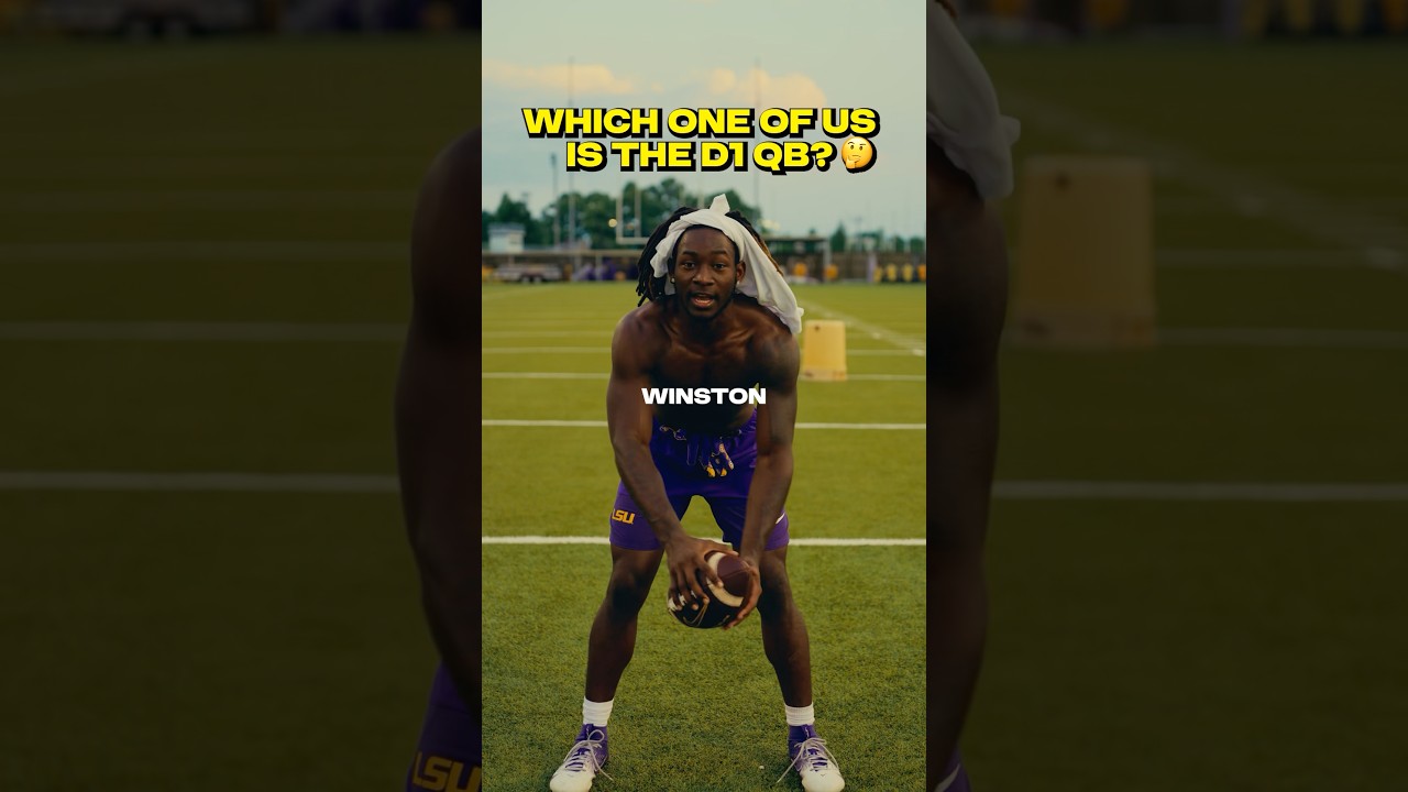 Guess Who’s The D1 Quarterback 🤔