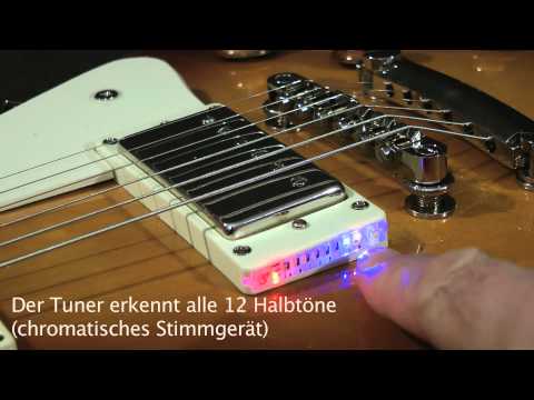 SHADOW frame-humbucker tuner, radial (for guitars with tremolo) SH-HB-T-CT-C E-Tuner image 2