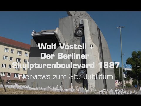 Wolf Vostell + Der Berliner Skulpturenboulevard 1987