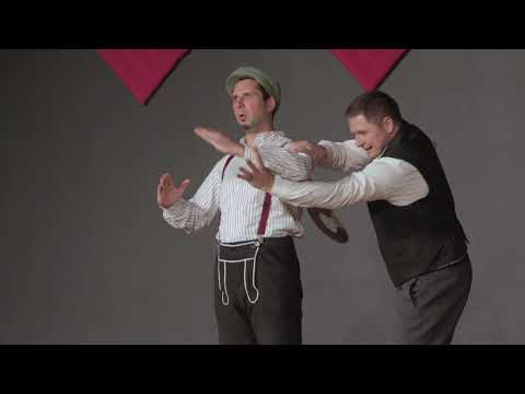 Jernej Iljaš in Mitja Gajski (Četrto tekmovanje parov v ljudskih plesih)