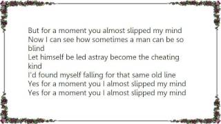 Kenny Price - You Almost Slipped My Mind Lyrics
