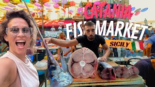 Craziest Fish Market in Italy - Catania, Sicily. The Real Italy