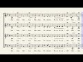 Anton Bruckner - Choralmesse - Sanctus - Tenor