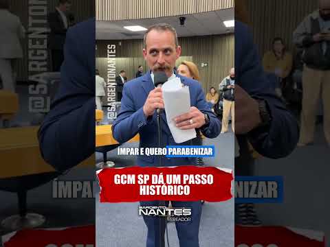 GCM SP DÁ UM PASSO HISTÓRICO!