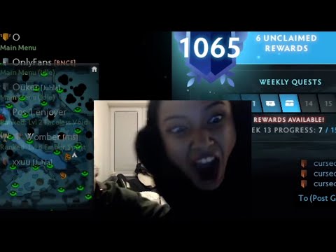 Topson gets ganked by Waifu