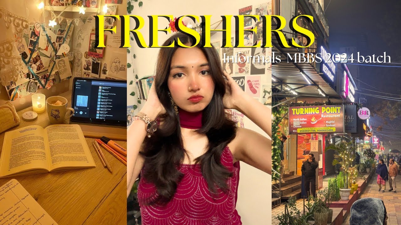 INFORMALS FRESHERS ✨🤯 OF BATCH 2024 of MBBS at ACMS DELHI (mbbs vlog)