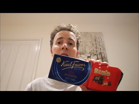 Karl Fazer Dumle Chocolate Bar Review - Finnish Candy Taste Test
