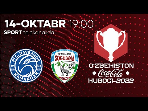 NAVBAHOR vs SO'G'DIYONA | O‘zbekiston kubogi 1/2 final | SportTelekanaliRasmiy #live