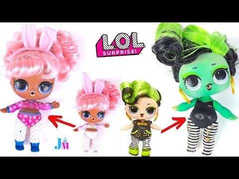L.O.L Surprise my collection #Hairgolas I Lol dolls color change!