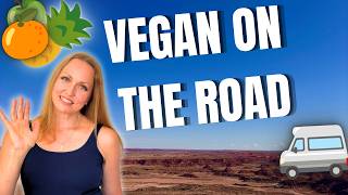 🌱🚐 Vegan Road Trip Food: What I Ate Traveling 6 States (The Reality) 🍌🌄