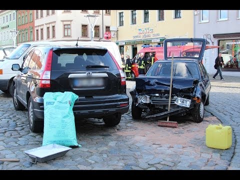 Horrorfahrt über Bischofswerdaer Markt