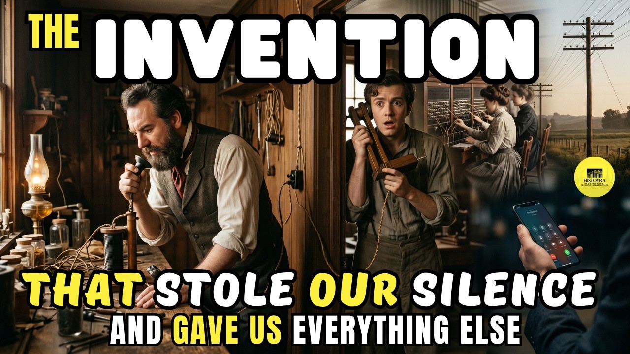 The Invention That STOLE Our Silence (and gave us everything else) ☎️🤯 | History of the Telephone