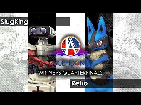 Smash 4: UMA | SlugKing (R.O.B.) V OPB | Retro (Lucario) - Ascendance 26 Tournament SSB4