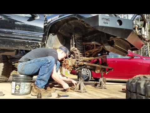 How to change Jeep Front axle shafts