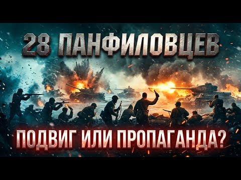 Я нашёл дела 28 панфиловцев в архиве. Там другая история