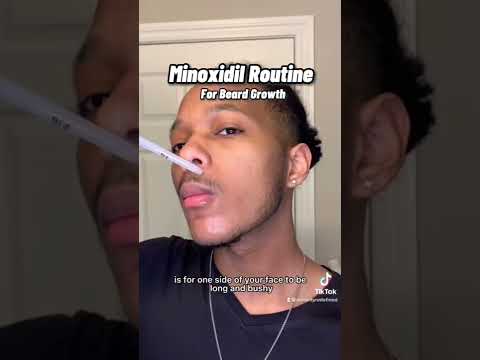 Minoxidil Routine For Beard Growth (Beginner)