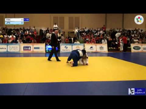 Judo 2013 World Championships Cadets Miami: Combeau (FRA) - Tsunemi (JPN) [-48kg]